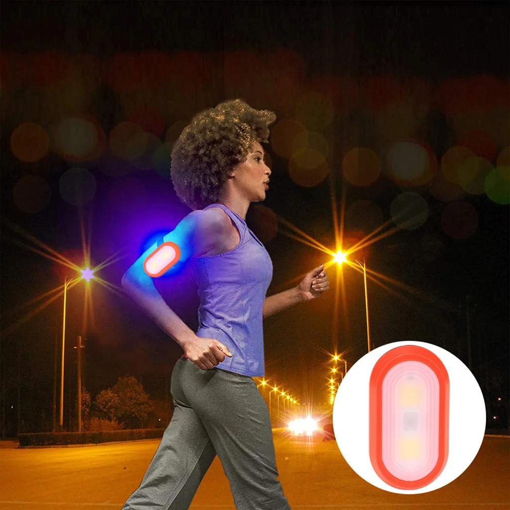 Mini Night Light Clip on Clothes LED Lamp Running Walking Jogging