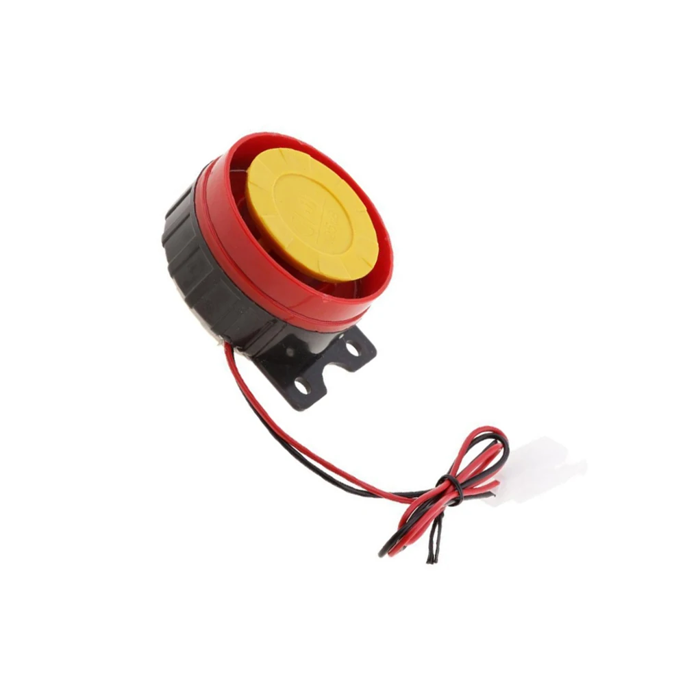 12V Electric Motorbike Universal Truck Bicycle Loud Horn Klaxon Motorcycle Alarm Speaker 125DB