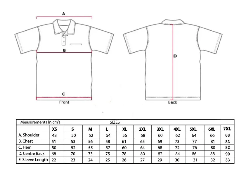 size-chart-NEW for Australia customer