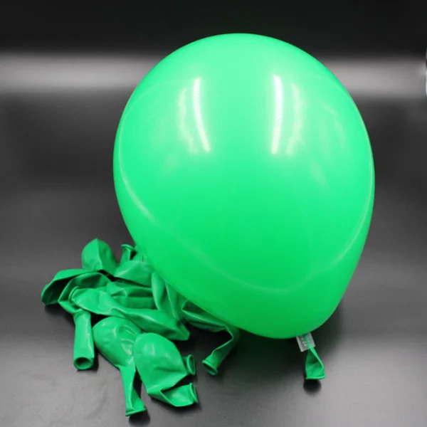 10 шт. черные шары 10 дюймов толстые 2,3 г латексные воздушные шары на день рождения шарики свадебные украшения клипсы для воздушных шаров, вечерние Globos вечерние поставки - Цвет: Green