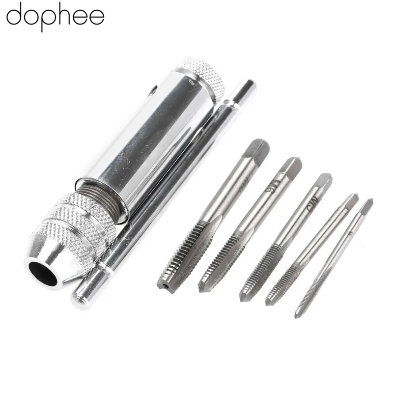 Ключ Трещотка dophee с Т образной ручкой инструмент машиниста + 5 шт. винтов ручной