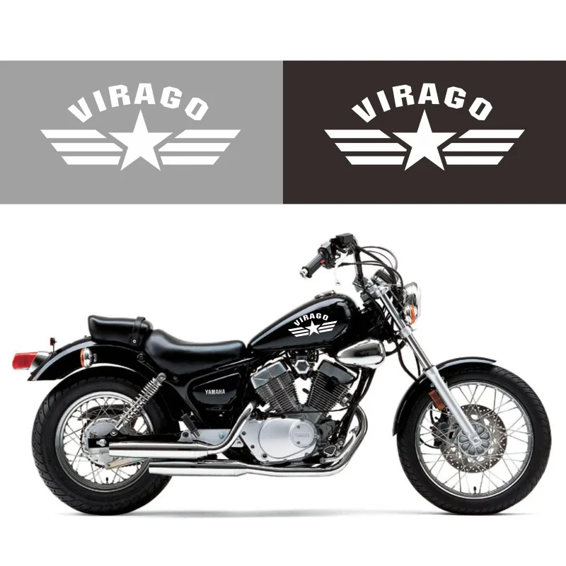 

Army Star Decals Vinyl Decal Sticker For Yamaha XV250 XV400 XV535 Virago