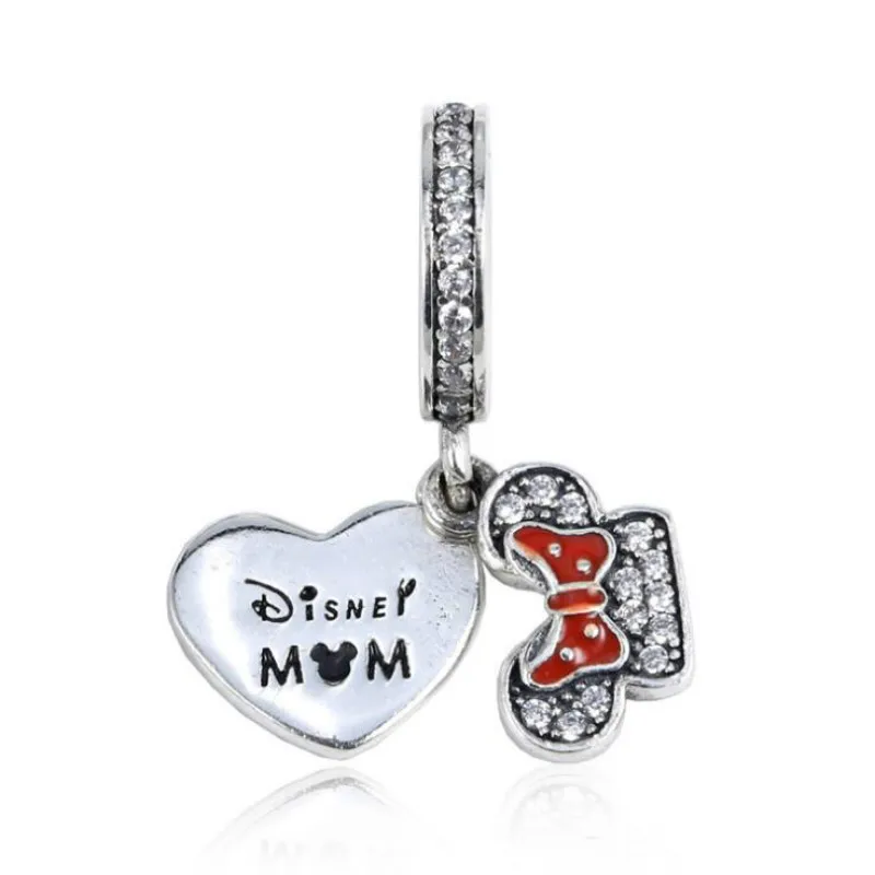 

Authentic 925 sterling silver jewelry Fits Pandora Europe new bracelet DIY accessories Minnie Pendant beads female Jewelry