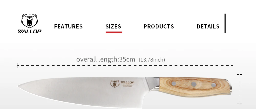wallop chef knife kitchen knife_18
