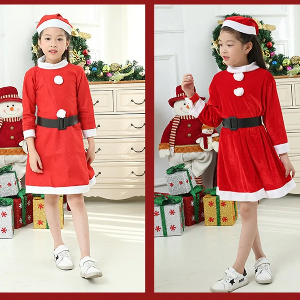 2018 New Christmas Child Safety Protective Warm Clothing Set Child Boy Girl Warm Red Santa Claus Christmas Costume цена 2018 New Christmas Child Safety Protective Warm Clothing Set Child Boy Girl Warm Red Santa Claus Christmas Costume цены онлайн