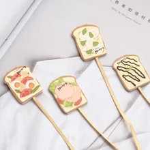 3 шт Корея креативные канцелярские товары Maihe увидеть мое настроение дневник для завтрака длинный хвост Закладка на магните 7,5 г