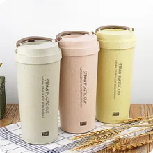 Kaffee Tasse Meine wasserflasche doppelschicht Plastikflasche Auto Becher Umweltfreundliche Drink Für Outdoor-sportarten Reisebecher