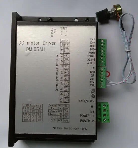 Новый DC 20 110V щеточный мотор драйвер регулятор скорости 2000W Max MACH3 PLC USBCNC|motor