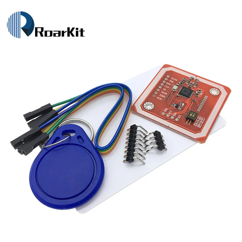 

1Set PN532 NFC RFID Wireless Module V3 User Kits Reader Writer Mode IC S50 Card PCB Attenna I2C IIC SPI HSU For Arduino