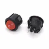 10Pcs 16mm Diameter Small Round Rocker Switches Black Mini Round Black White Red 2 Pin ON-OFF Rocker Switch ► Photo 2/5