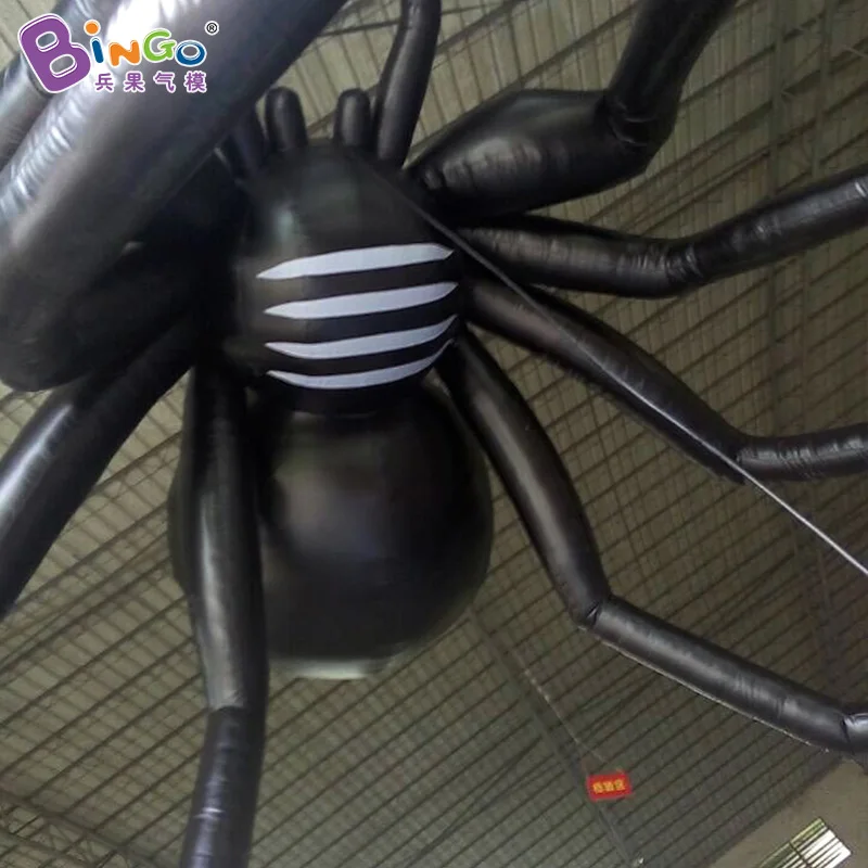 Hanging Halloween 16 Feet/5M Big Inflatable Black Spider Balloon For Decoration - BG-A0803-5 2