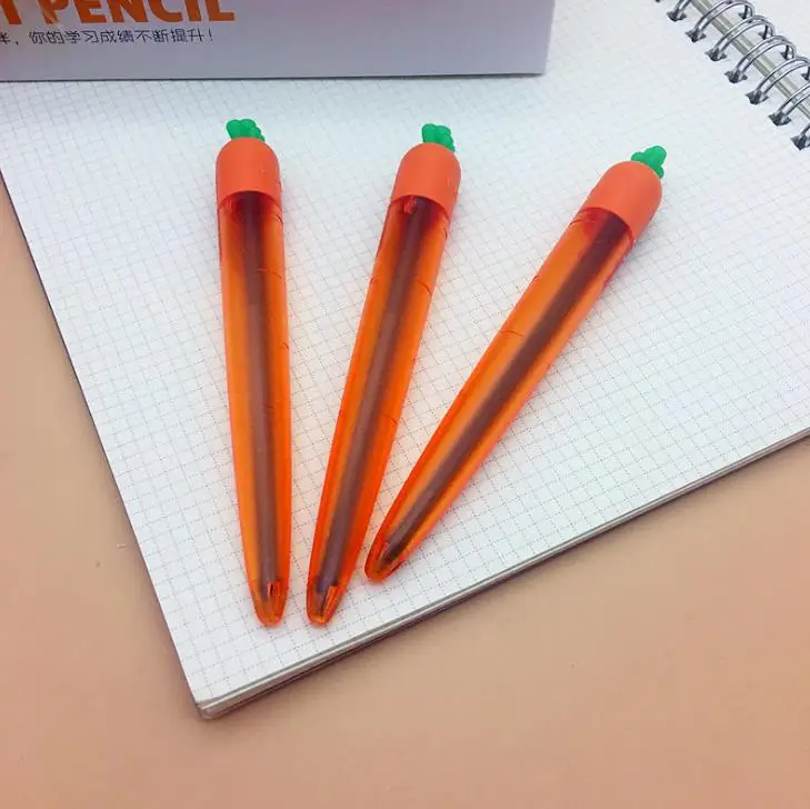 3 шт./компл. Kawaii 0,5 мм овощей морковь Форма механические стержни для карандаша Автоматическая карандашные грифели для детей подарки канцелярских принадлежностей