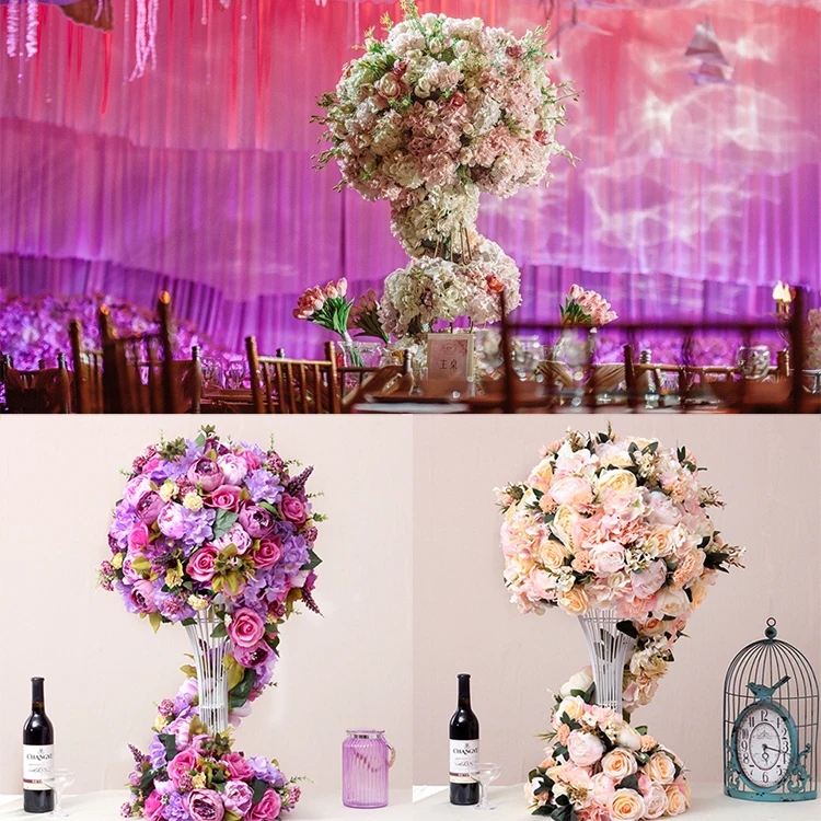 

NIce Beautiful wedding center flower with frame