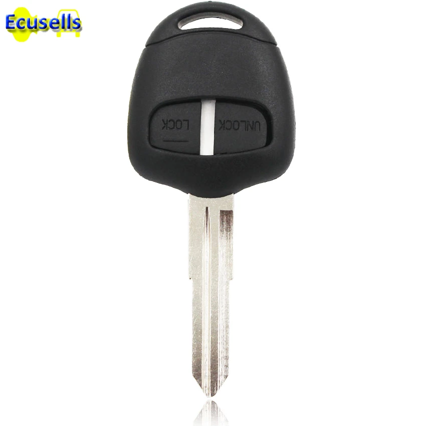 

Replacement Housing Shell Remote Blank Key Case Fob 2 Button For MITSUBISHI Pajero Triton Lancer Evo Left Blade