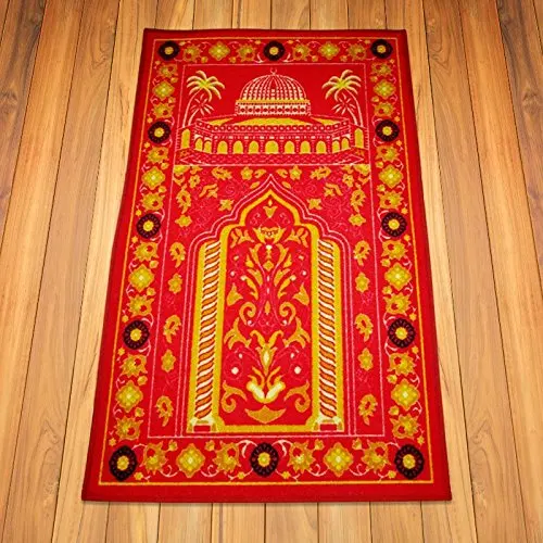5mm Thickness Non Slip Latex Islam Islamic Prayer Rug Islamic