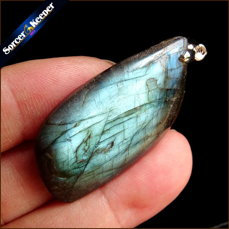 

Women & Men Fashion Jewelry Pendants Necklaces With Chain Wholesale Labradorite Moonstone Quartz Stone Colares Femininos AA489