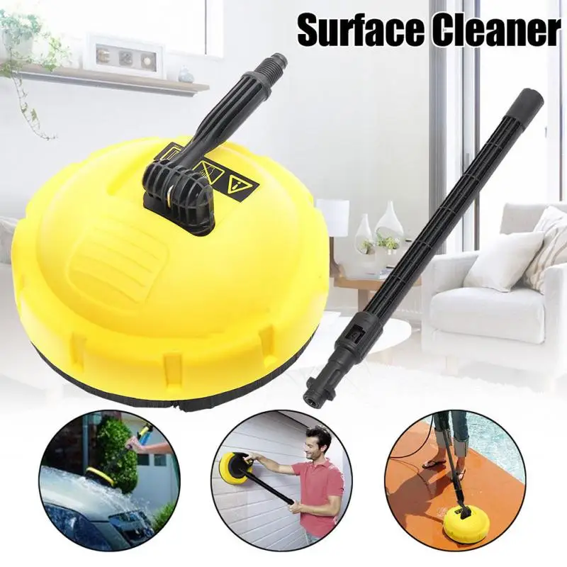 

Patio Pressure Washer Surface Clean Round Garage Door Tools Wall Driveway Rotary Brush Flexible Paving Path For Karcher K