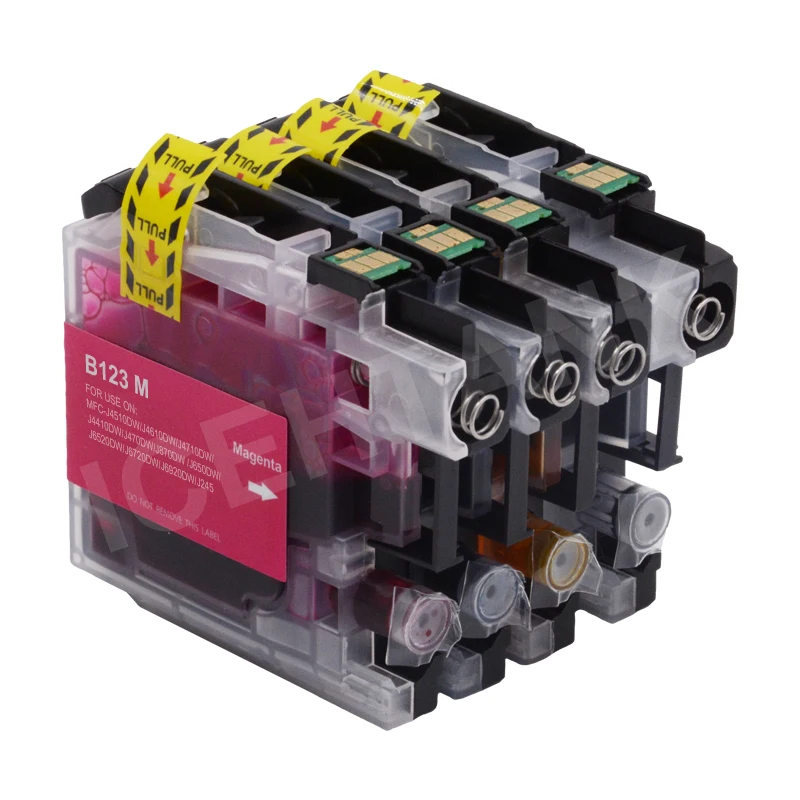 Чернильный картридж ICEHTANK LC123 для принтера Brother LC 123 XL картриджи MFC J4410DW J4510DW J4610DW J4710DW