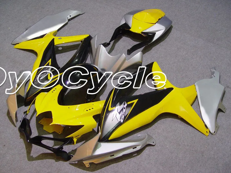 

For Suzuki 08-10 GSXR600 GSXR750 GSXR GSX-R 600 750 K8 K9 Motorcycle ABS Fairing Injection Bodywork Kit 2008 2009 2010 Yellow