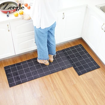 

Zeegle Geometric Pattern Mats Kitchen Carpet Bedroom Floor Mat Carpets Bedside Mats Microfiber Bath Mats