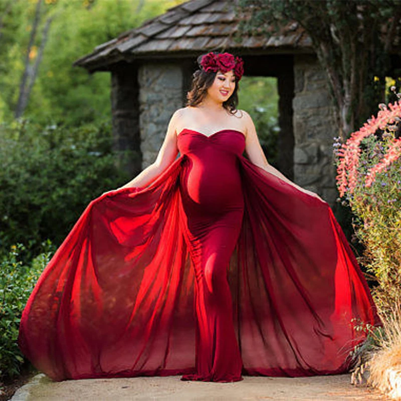 2018 Women Pregnancy Dress For Photo Shooting Sexy Off Shoulder Maxi Maternity Gown Chiffon Maternity Dresses Photography Props 2018 Women Pregnancy Dress For Photo Shooting Sexy Off Shoulder Maxi Maternity Gown Chiffon Maternity Dresses Photography Props