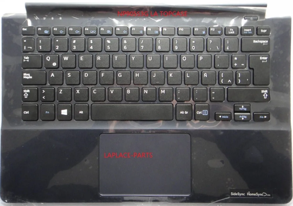 

New Genuine Latin-Spanish for Samsung NP905S3G NP910S3G NP915S3G with palmrest and touchpad BA59-03784K BA75-04674K