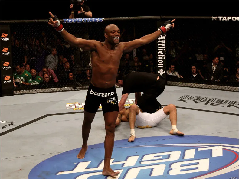 Anderson Silva vs Vitor Belfort Knockout MMA Martial Art