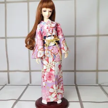 Фиолетовое платье-кимоно OOAK в японском стиле для 1/4, 17 дюймов, 44 см, 1/3 см, 1/6 см, для высоких женщин, BJD кукла MSD yosd DK DZ AOD DD