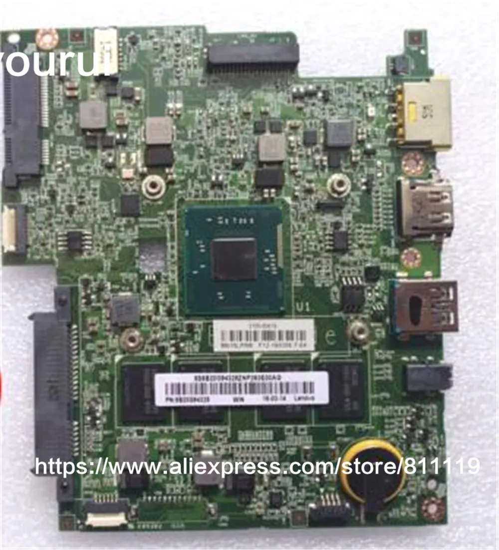 Yourui для Lenovo Flex10 Flex 10 W8P Series ноутбук материнской платы 5B20G94325 N2840U процессор 4 Гб ОЗУ