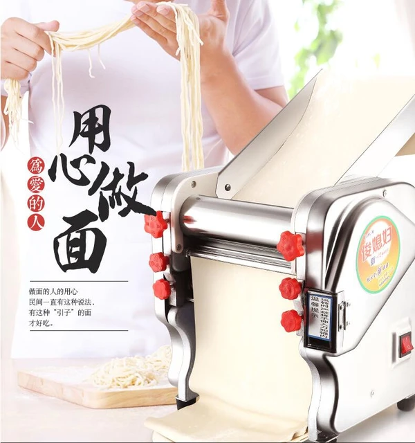 Commercial Pasta Maker Machine Electric Noodle Making Machine Dough Cutter  DIY Vegetables Noodle Maker - AliExpress
