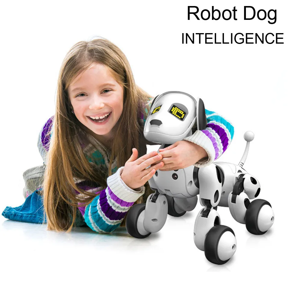 RC Smart Dog Sing Dance Walking Remote Control Robot Dog Electronic Pet Kids Toy Kid Child Christmas Gift Fun Eject цена RC Smart Dog Sing Dance Walking Remote Control Robot Dog Electronic Pet Kids Toy Kid Child Christmas Gift Fun Eject цены онлайн