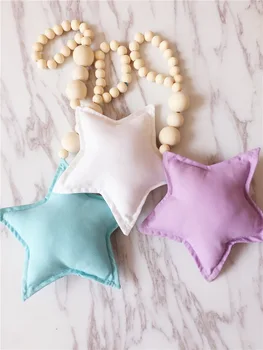 

DHL 200pcs Baby Decoration Pole Nordic Moon Star Beads Toys Child Bed Room Crib Tent Decorative