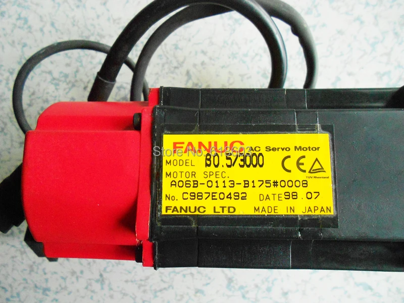 A06B-0113-B175 FANUC AC серводвигатель CNC Beta
