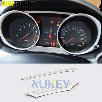 

For Mitsubishi ASX Outlander Sport RVR 2011 2012 2013 2014 2015 Chrome Instrument Gauge Panel Cover Dashboard Trim Garnish Strip