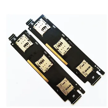 

10pcs/lot original Sim Card Holder Memory Slot Reader Flex Cable For ASUS Zenfone 6 Sim Slot Flex Cable Replacement Repair Parts