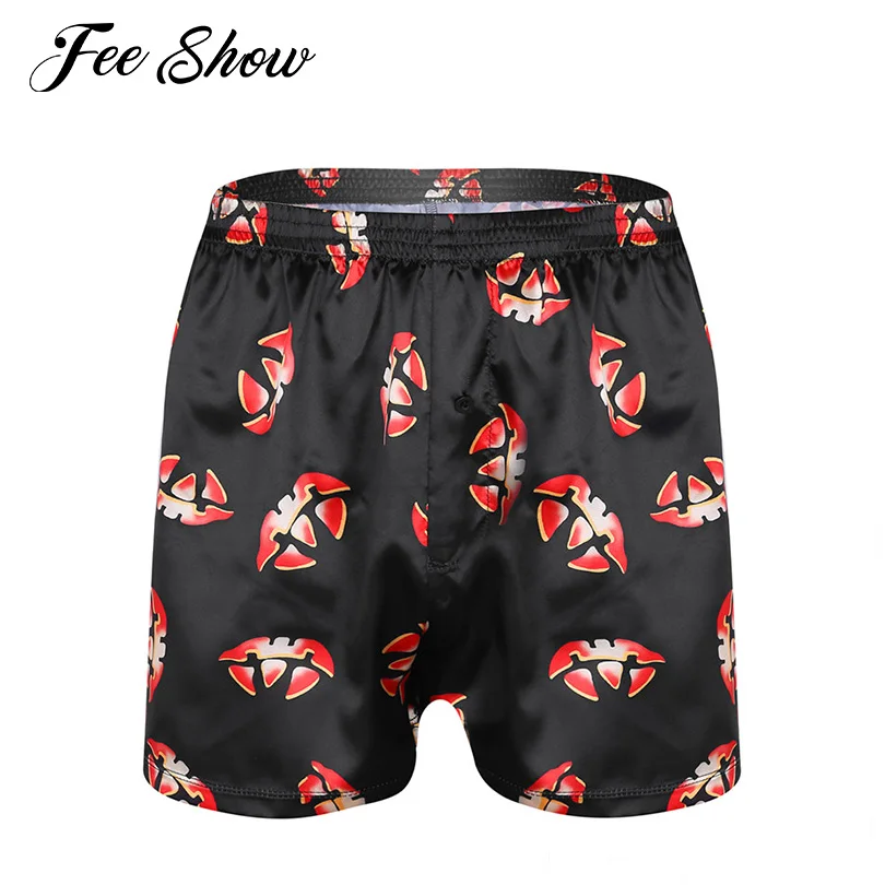 Новое поступление мужские модные супер мягкие повседневные Боксеры Шорты Pantalon Corto Hombre с принтом Хэллоуин тыквы свободные боксеры шорты