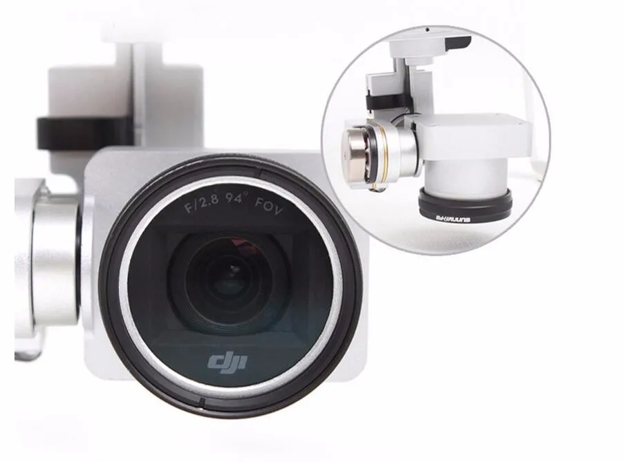DJI Phantom 4 Phantom 3 Lens Filter ND4 ND8 CPL MCUV Filter Case Bag Professional Advanced Camera Accessory Mirror Polarizer