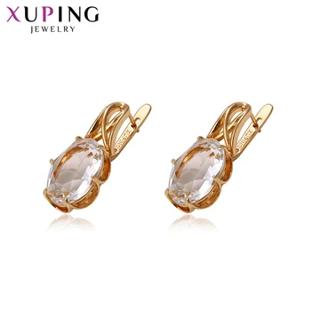 

Xupingg for Women Trendy Earrings Wild Style Crystals from Swarovski Fashion Gold-color Plated Jewelry S143.4-93951