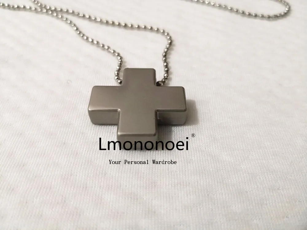 Misato Katsuragi Cosplay Stainless Cross Pendant Necklace |