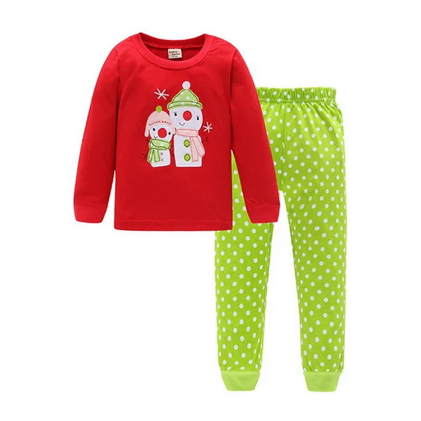 Детские пижамные комплекты с длинными рукавами, новинка, весенне-осенняя Пижама с динозавром для мальчиков и девочек 3, 4, 5, 6, 7, 8 лет, Пижама - Цвет: STYLE  6