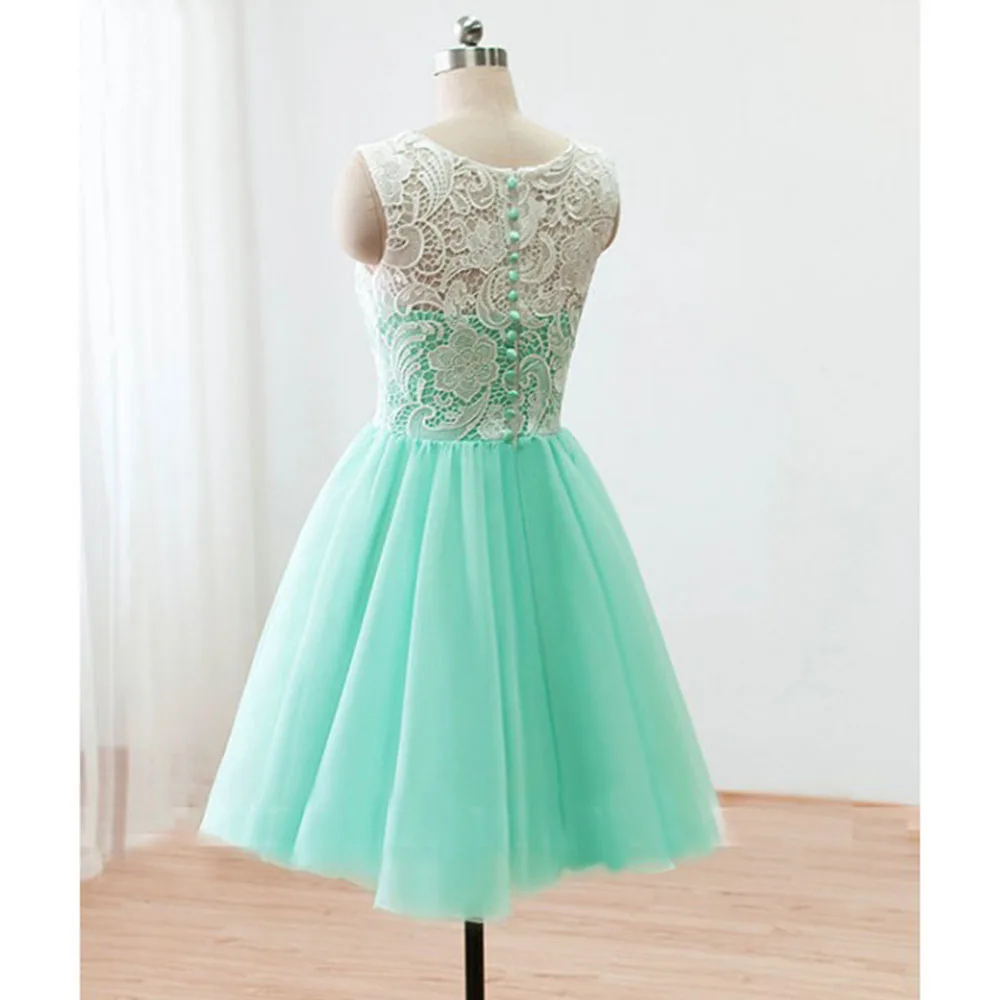 pastel green prom dress