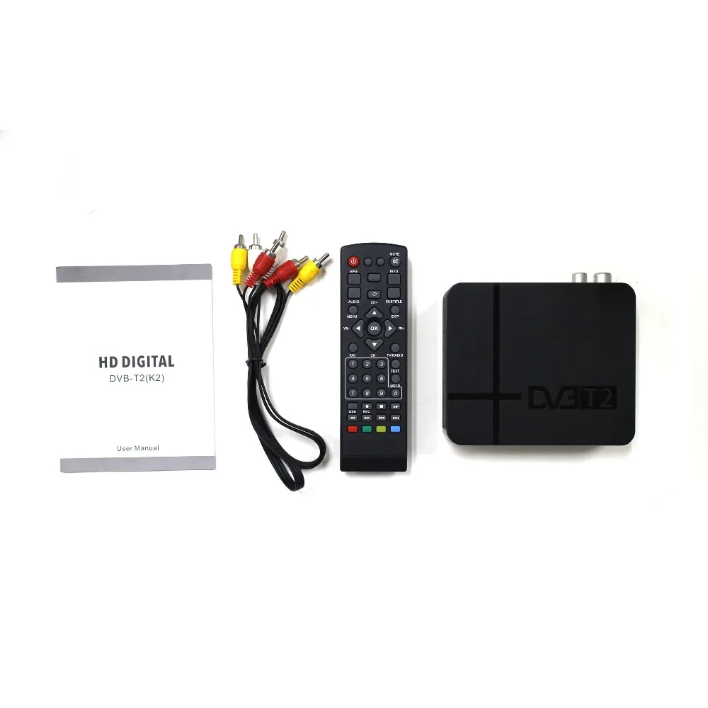 Цифровой ТВ-приставка DVB T2 DVB T эфирный приемник DVB-T2 MPEG-2/-4 H.265 IP tv HDMI телеприставка для России/Европы ТВ SK2MAX