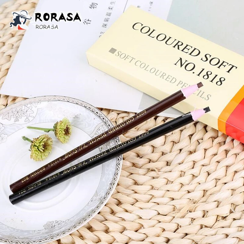 6 стилей карандаш для бровей Professional beauty eye brow pencil Long lasting waterproof brow makers women cosmetic make up tool kit