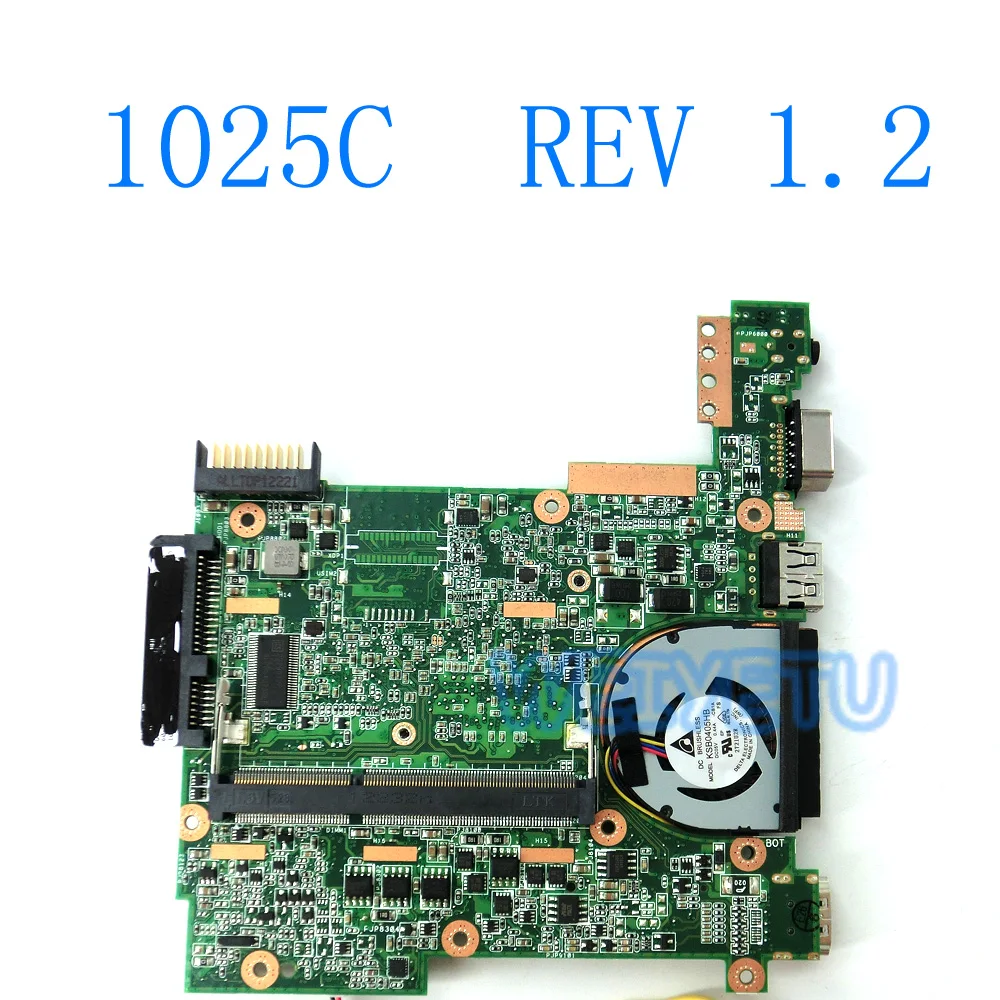 1025C материнская плата rev 1 2G с процессором Atom N2600 для ноутбука ASUS тест материнской