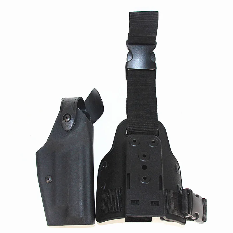 

Safariland Adjustable Tactical Holster P226 Military Hunting Drop Leg Hoster Quick Release Right Hand Thigh Platform Gun Holster