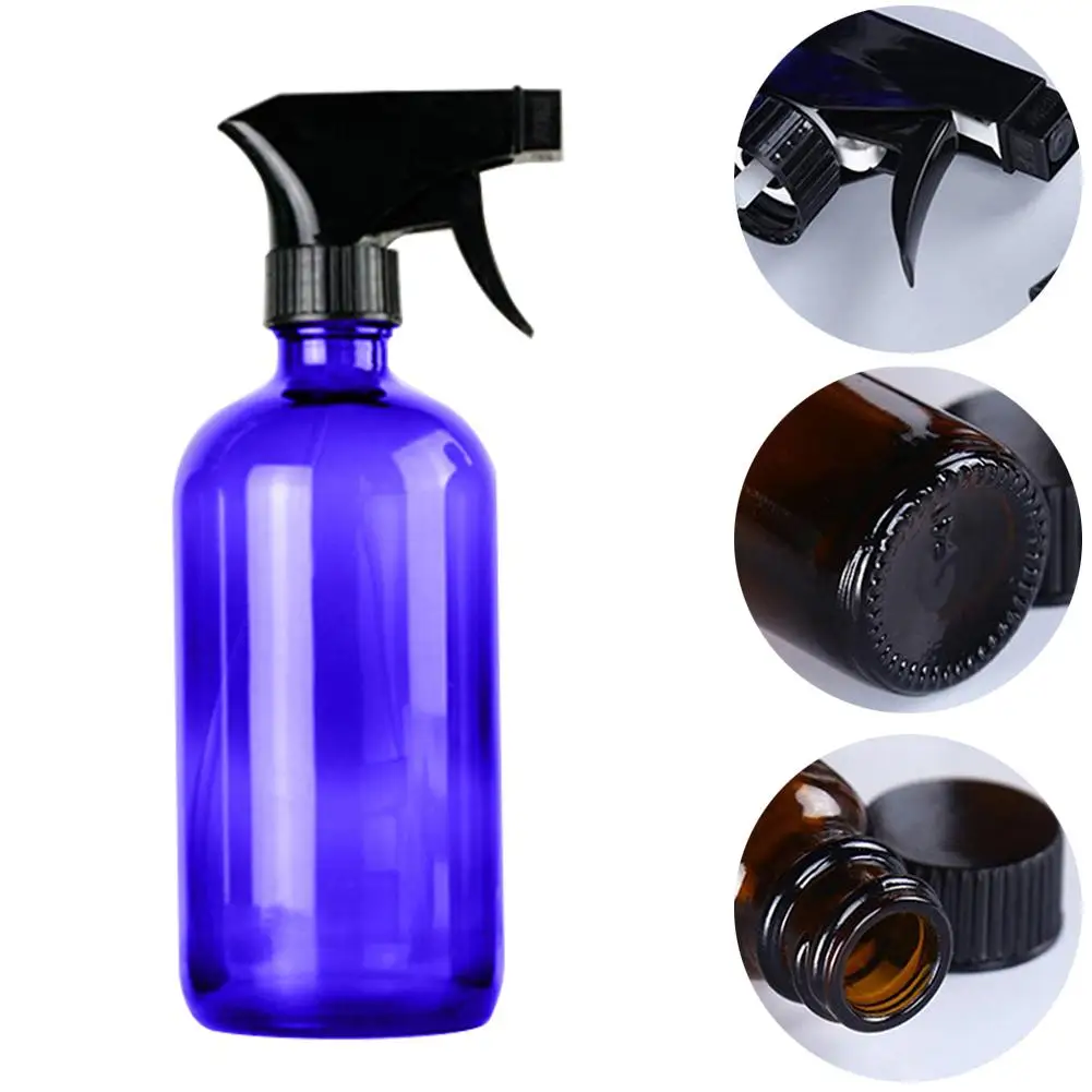 

250/500ml Portable Empty Glass Spray Bottle Essential Oil Cleaner Refillable Liquid Atomizer Makeup Perfume Sprayer Container