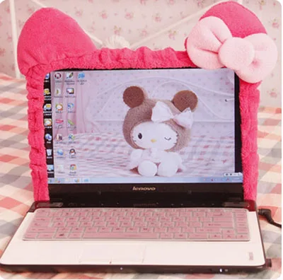 Cute Kitty Cat Fumetto Elastico A Prova di Polvere Copertura Dello Schermo Del C Cute Kitty Cat Fumetto Elastico A Prova di Polvere Copertura Dello Schermo Del C