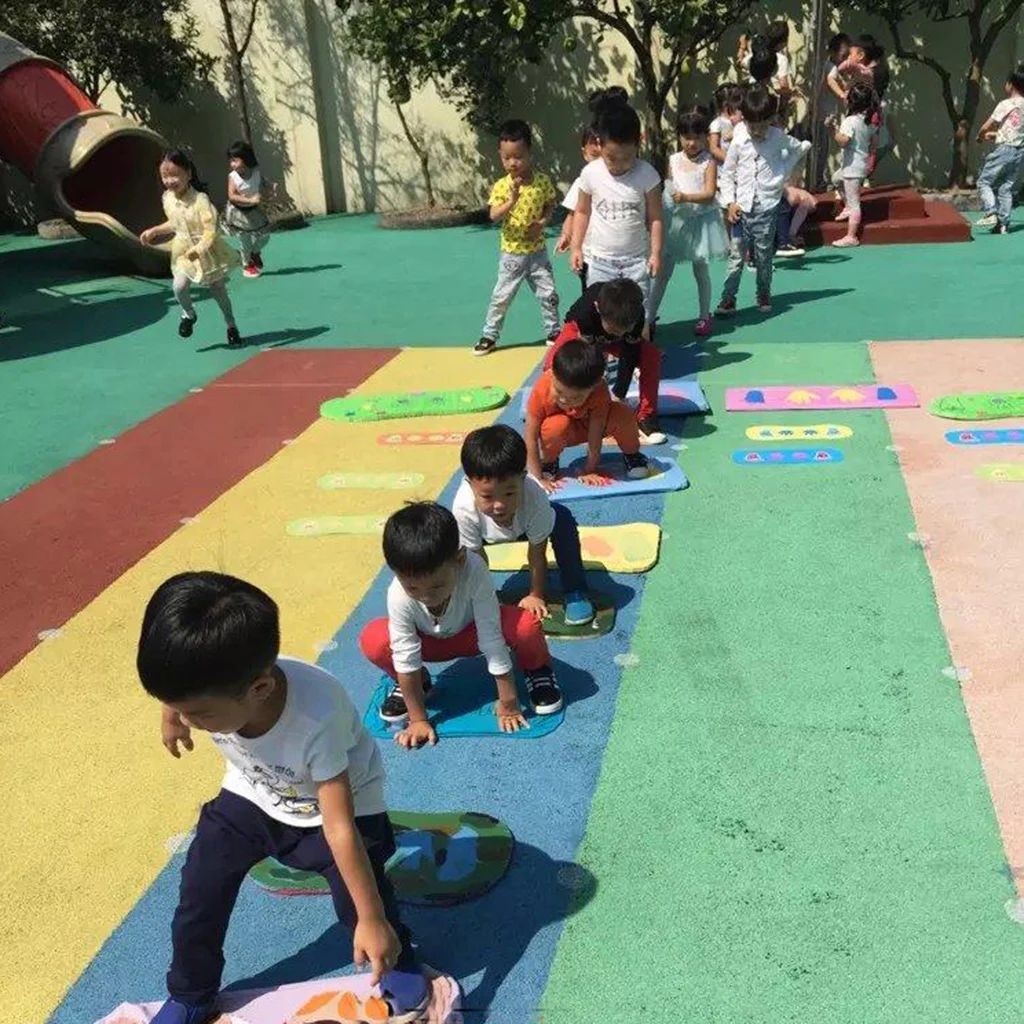 EVA Soft Hands & Feet Game Playmat for Kids Jumping Crawling Board Outdoor Sports Outward Bound Toy Fun