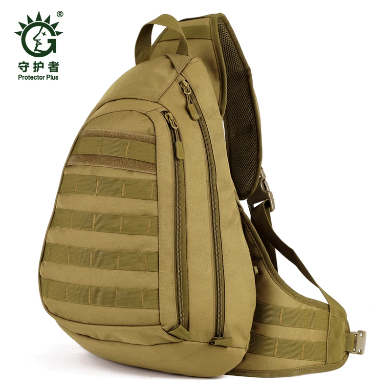 Field font b Tactical b font Chest Sling Pack Outdoor Sport A4 One Single Shoulder Man