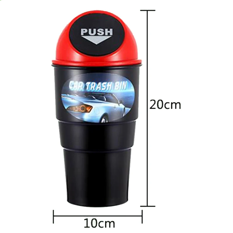 

New Car Mini Trash Can Creative Car Garbage Can Dust Case Holder Bin Car-styling Car Interior Supplies Accessories Hot Selling